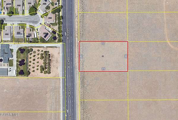 1 Acre of Residential Land for Sale in Lancaster, California