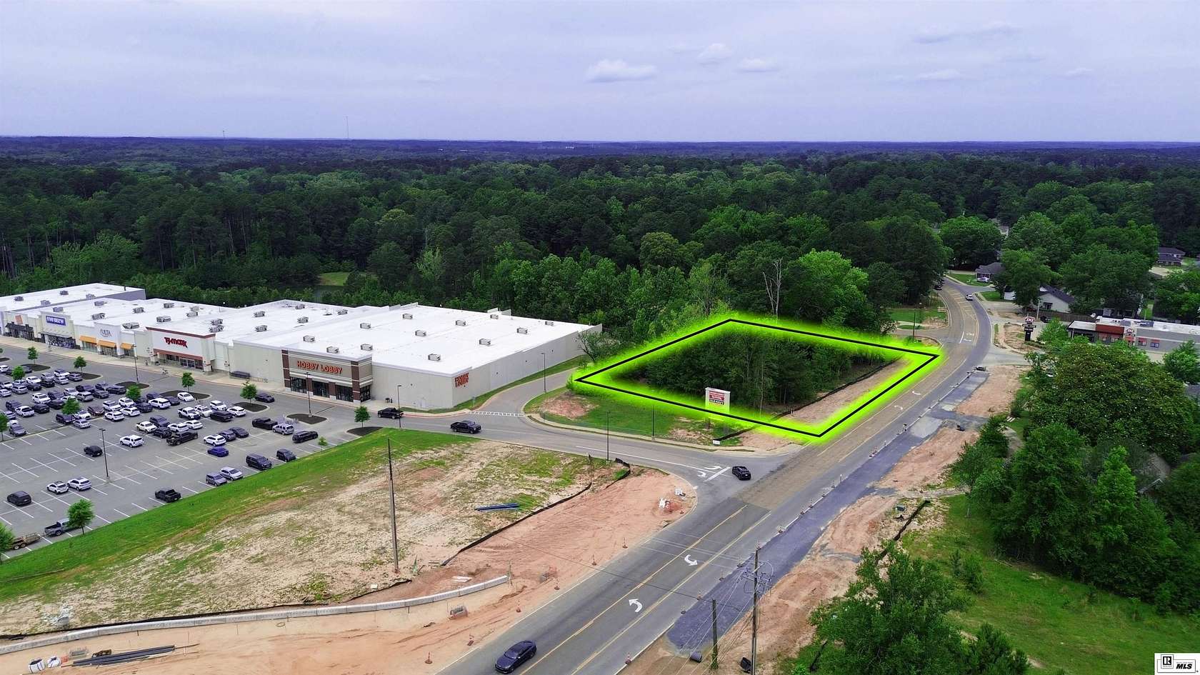 0.79 Acres of Commercial Land for Sale in Ruston, Louisiana