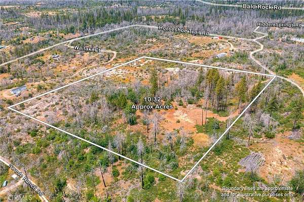 10.3 Acres of Land for Sale in Berry Creek, California
