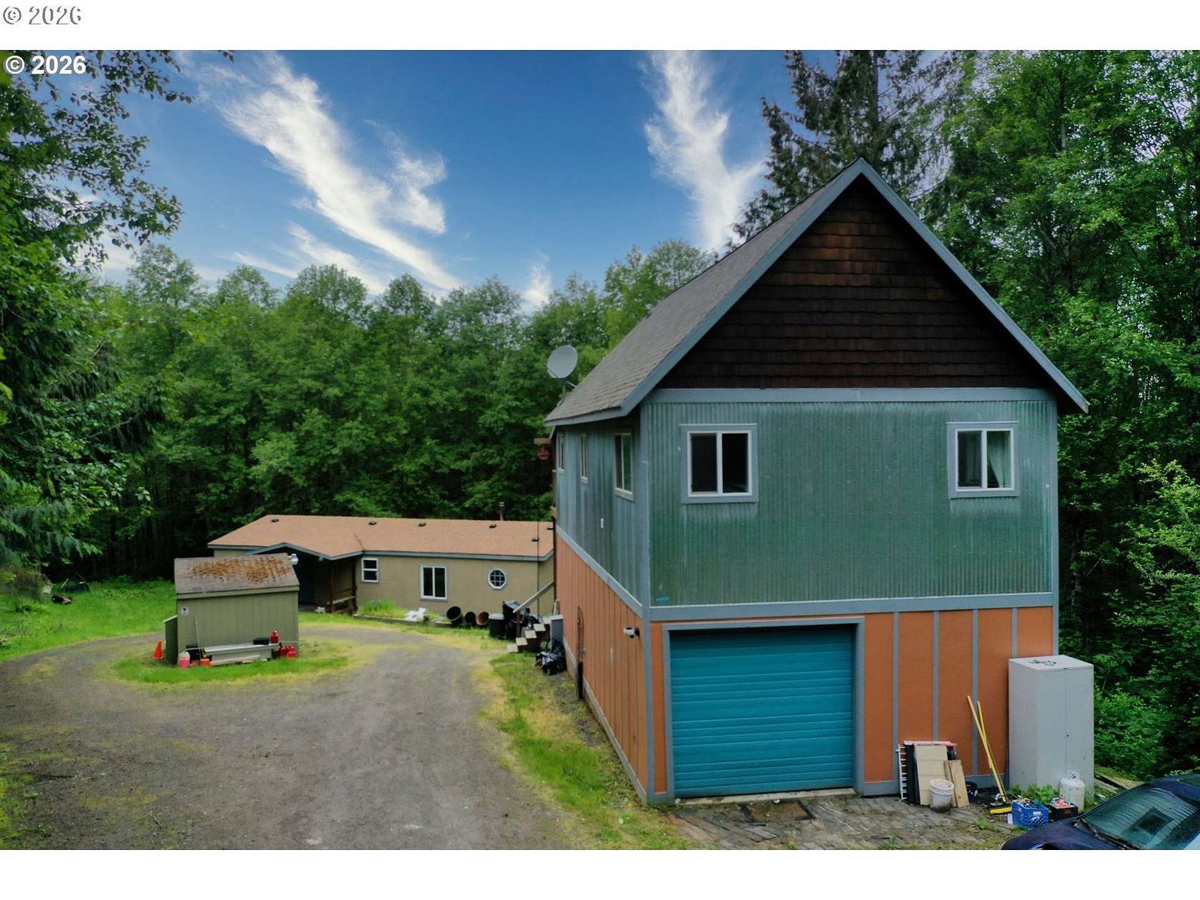 12.3 Acres of Land with Home for Sale in Rainier, Oregon
