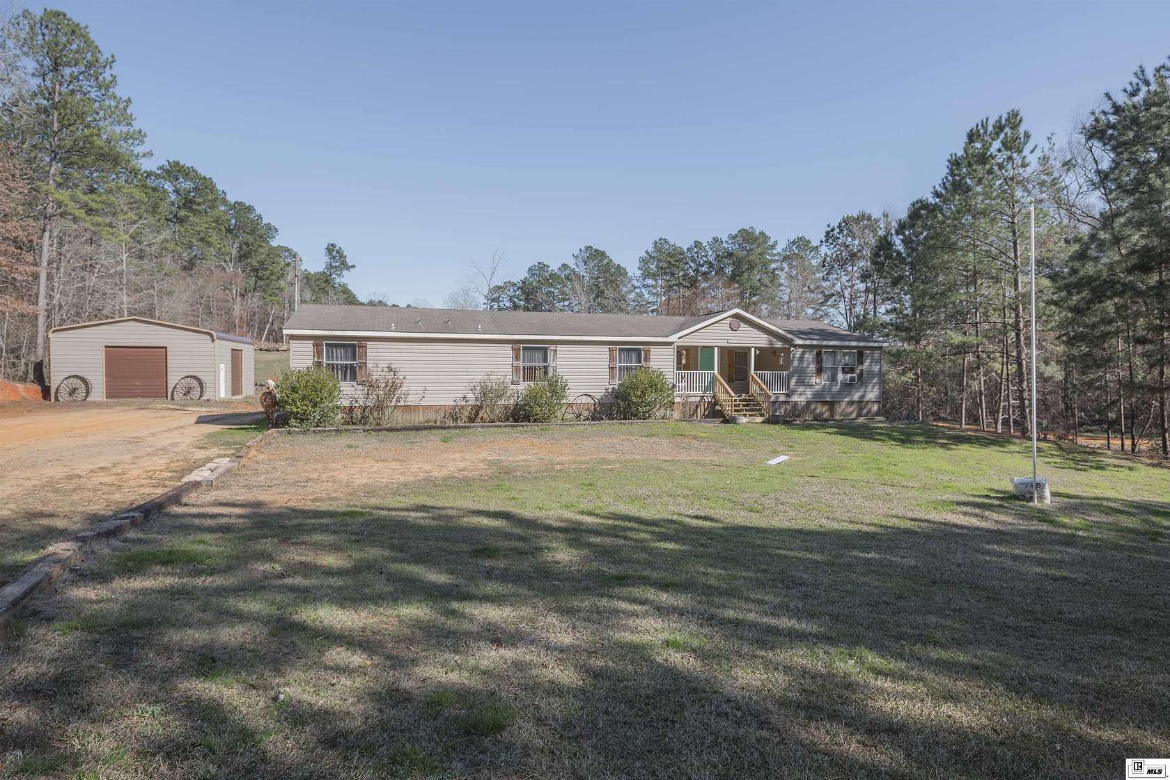 4 Acres of Land with Home for Sale in Downsville, Louisiana