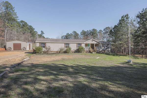 4 Acres of Land with Home for Sale in Downsville, Louisiana
