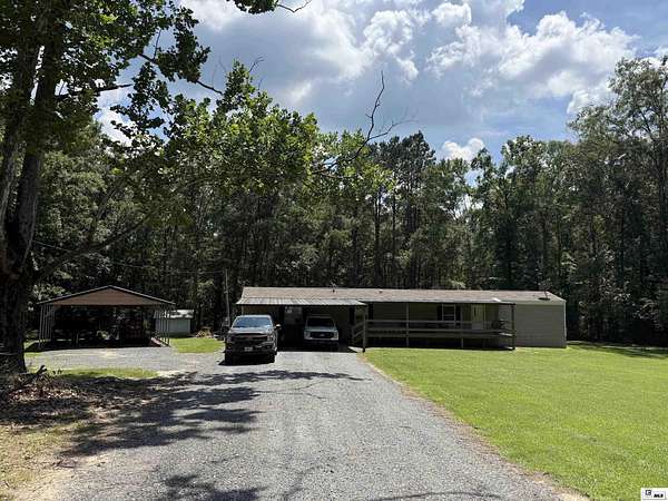 2 Acres of Land with Home for Sale in Jonesboro, Louisiana