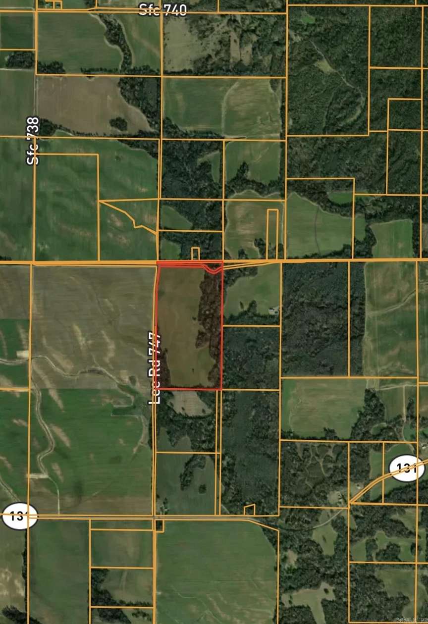 81.7 Acres of Land for Sale in Marianna, Arkansas