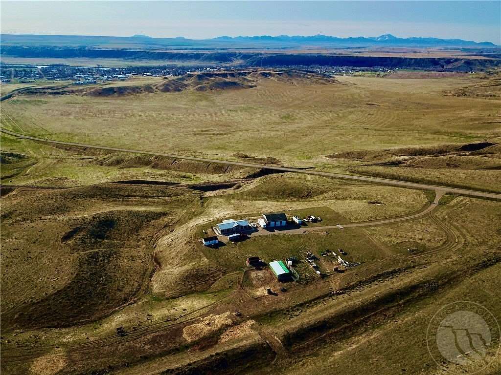 94.1 Acres of Recreational Land with Home for Sale in Fort Benton, Montana