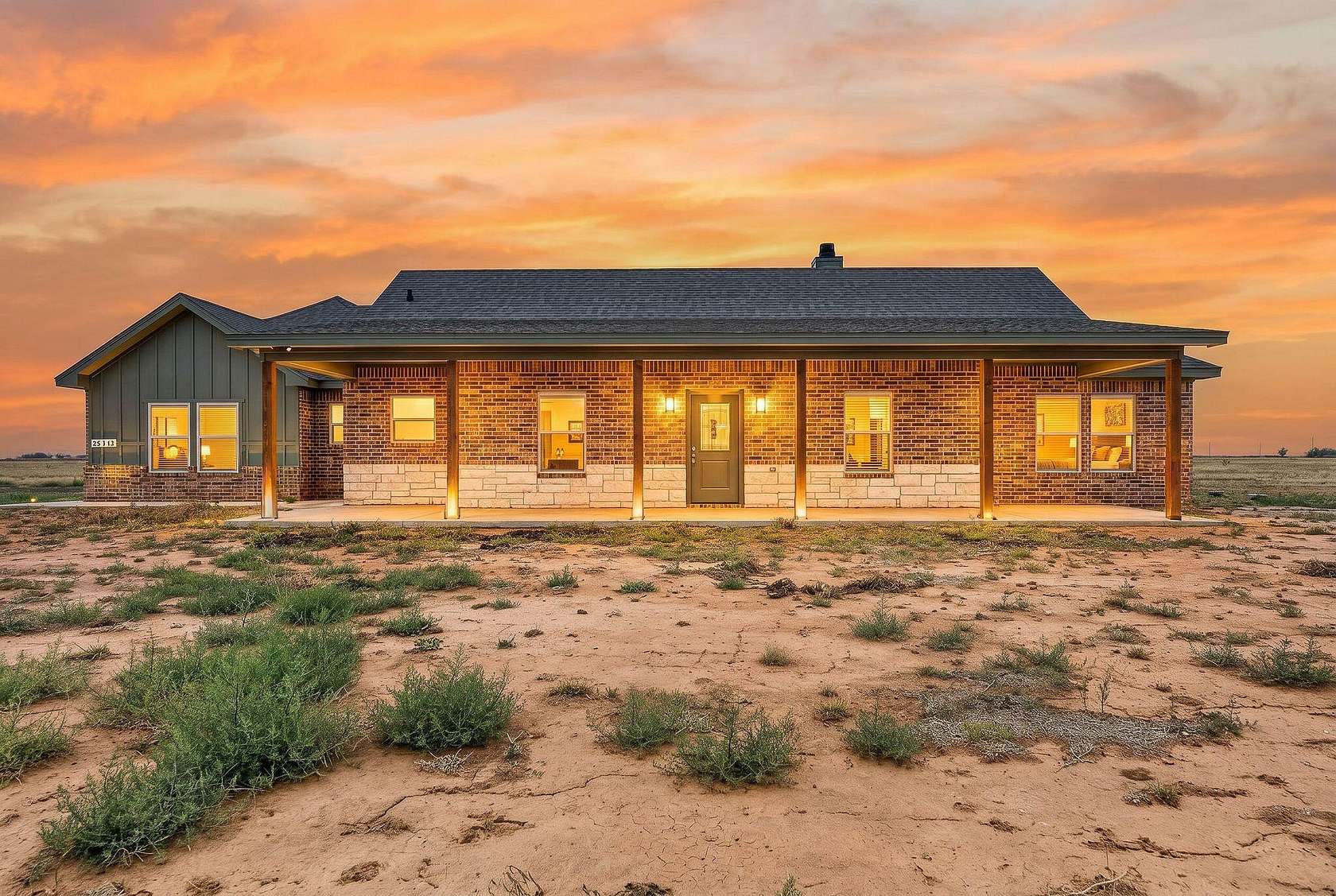 9.3 Acres of Land with Home for Sale in Slaton, Texas