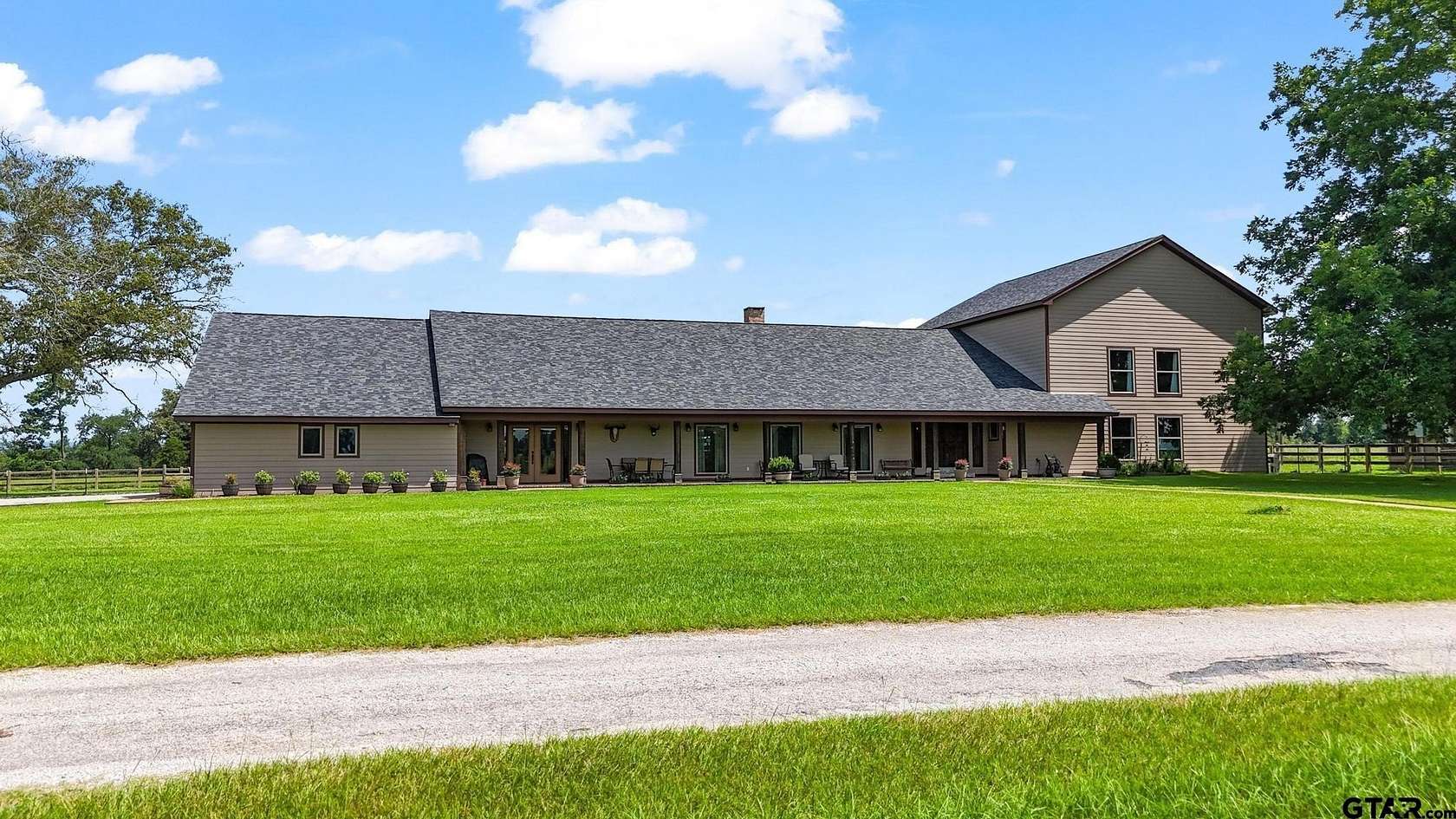 111 Acres of Land with Home for Sale in Overton, Texas