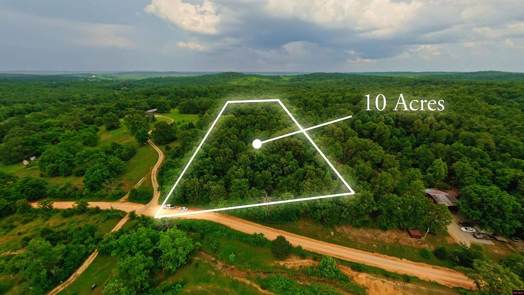 10 Acres of Recreational Land for Sale in Mammoth Spring, Arkansas