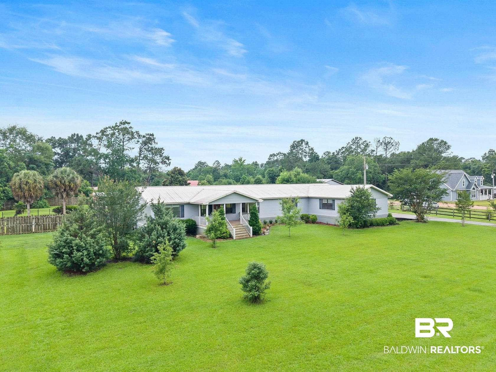 1.69 Acres of Land with Home for Sale in Robertsdale, Alabama