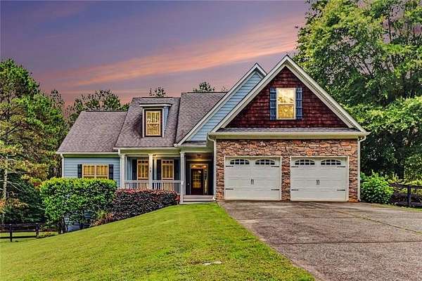 4 Acres of Land with Home for Sale in Taylorsville, Georgia
