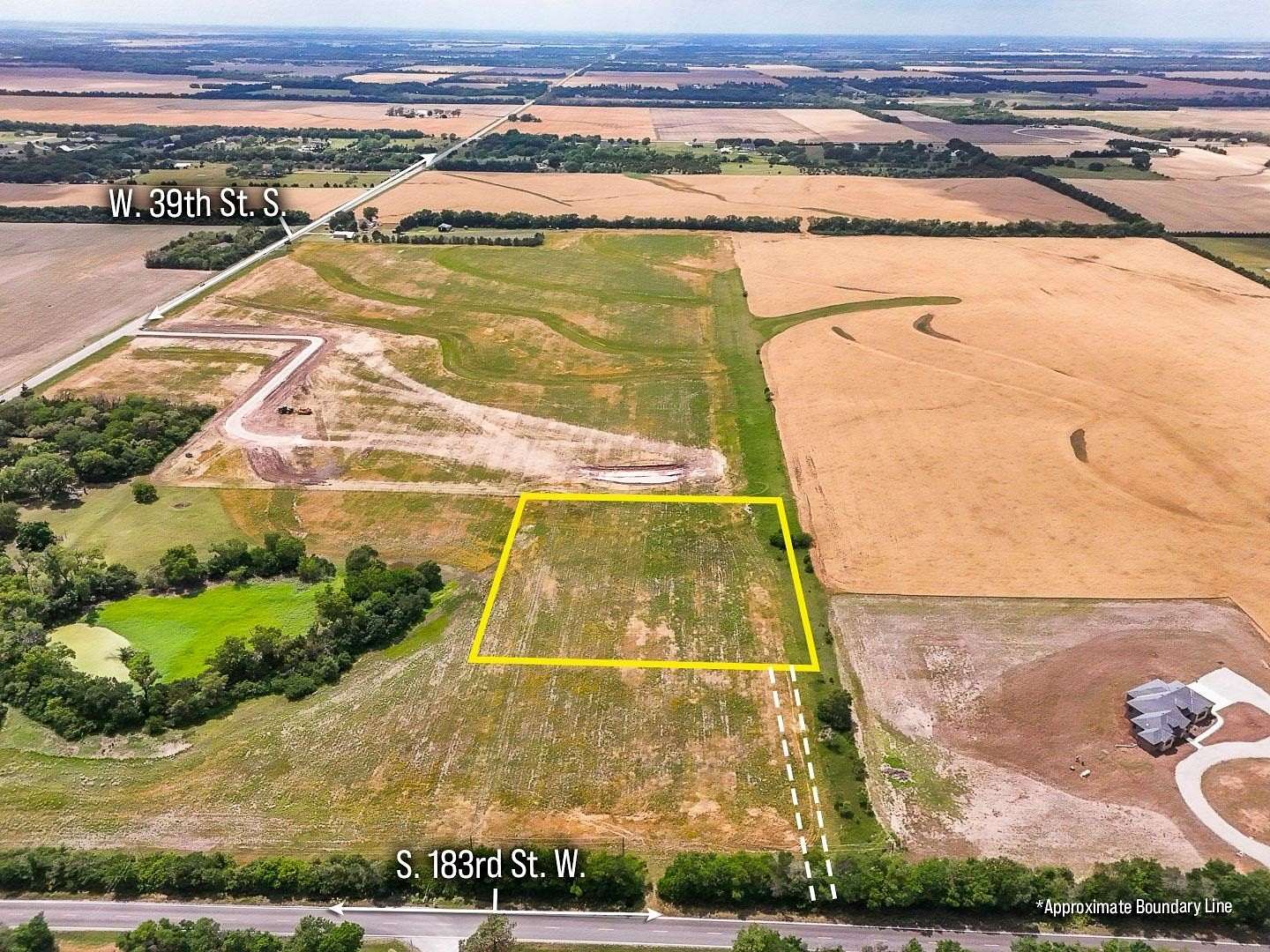 2.5 Acres of Residential Land for Auction in Goddard, Kansas