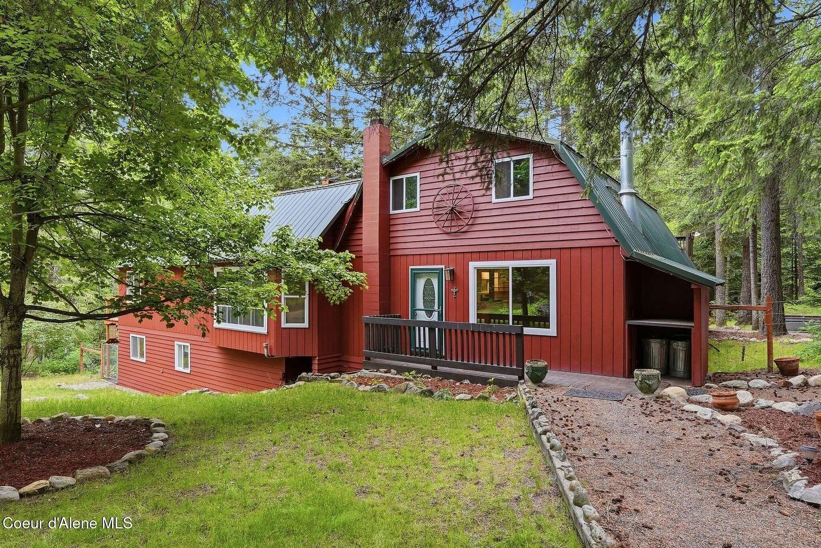 5 Acres of Land with Home for Sale in Spirit Lake, Idaho