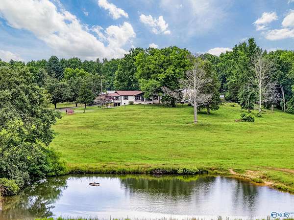 52 Acres of Agricultural Land with Home for Sale in Hazel Green, Alabama