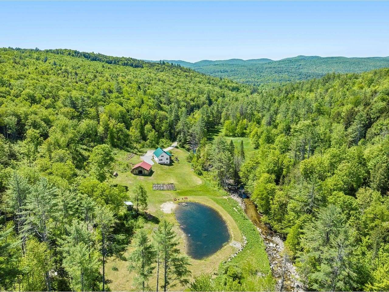 54 Acres of Land with Home for Sale in Groton, Vermont