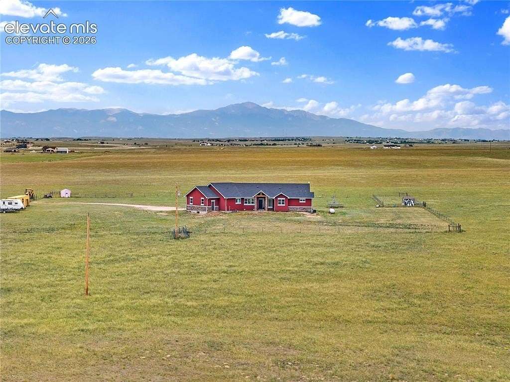 40 Acres of Agricultural Land with Home for Sale in Calhan, Colorado