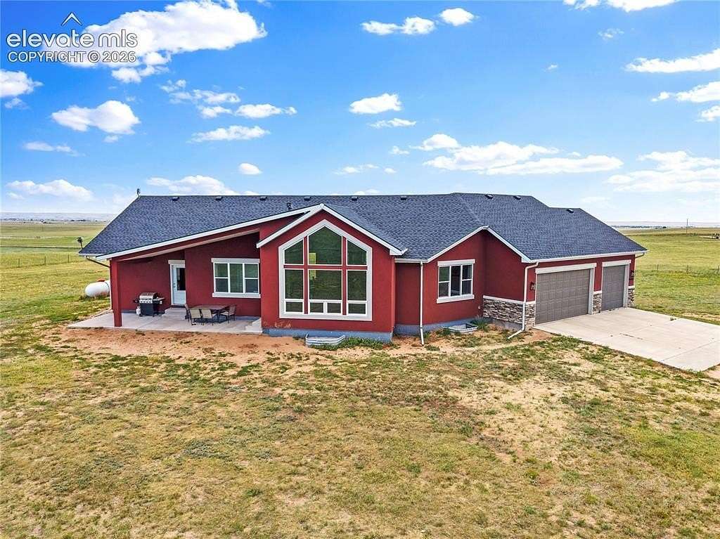 40 Acres of Agricultural Land with Home for Sale in Calhan, Colorado