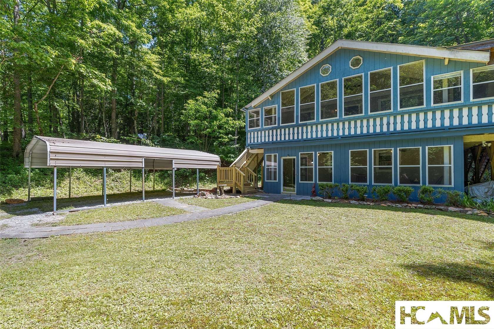 2.84 Acres of Land with Home for Sale in Otto, North Carolina