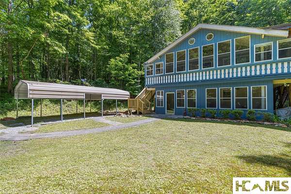 2.84 Acres of Land with Home for Sale in Otto, North Carolina