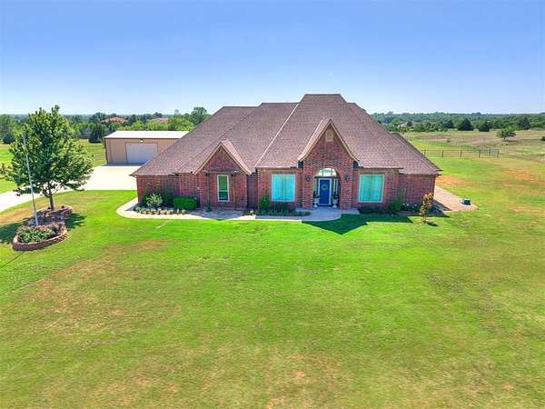 5 Acres of Land with Home for Sale in Norman, Oklahoma