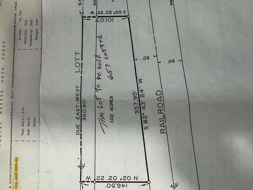 1 Acre of Residential Land for Sale in Coldwater, Michigan