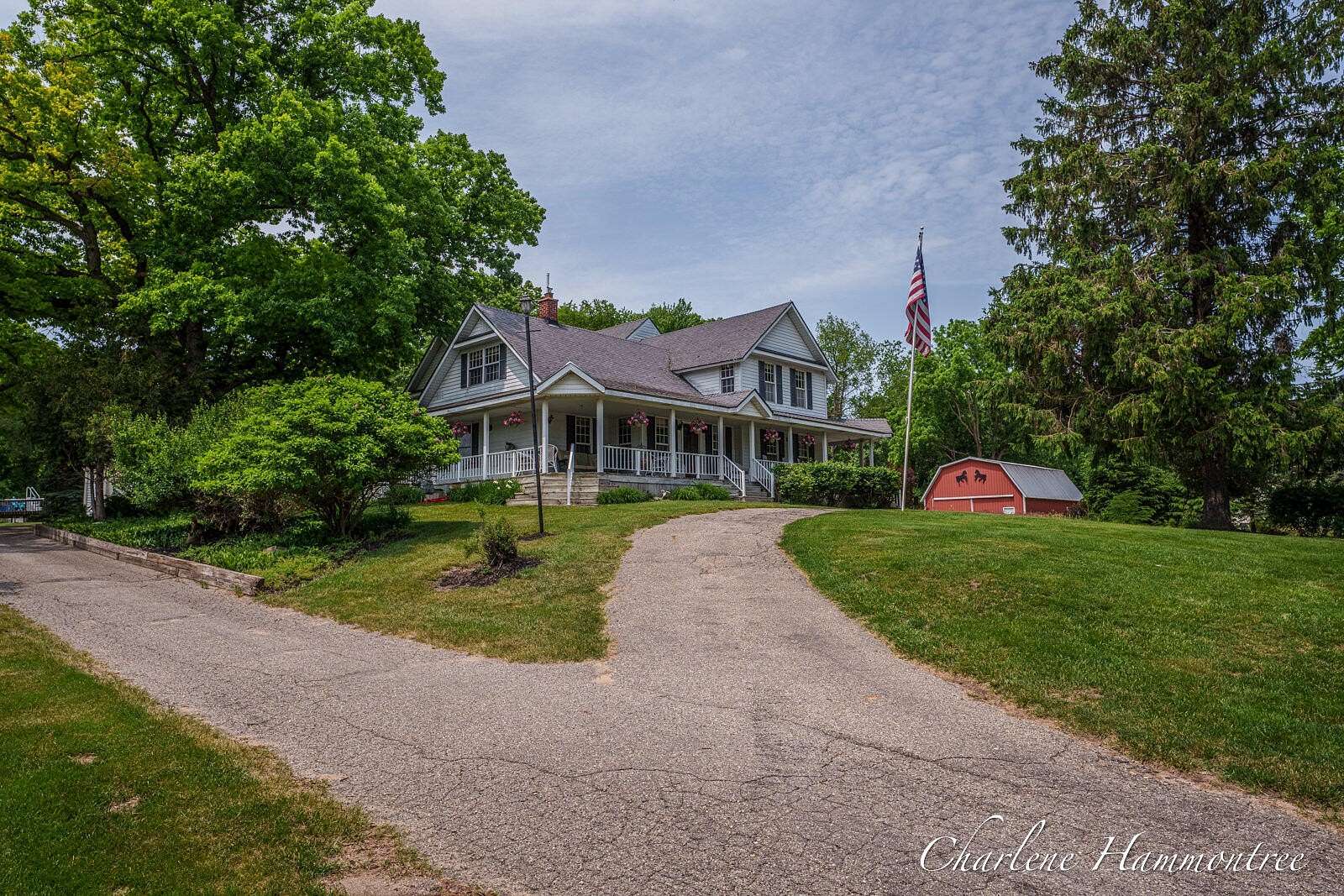 6.43 Acres of Land with Home for Sale in Rockford, Michigan