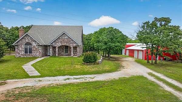 8.43 Acres of Land with Home for Sale in Bartlesville, Oklahoma