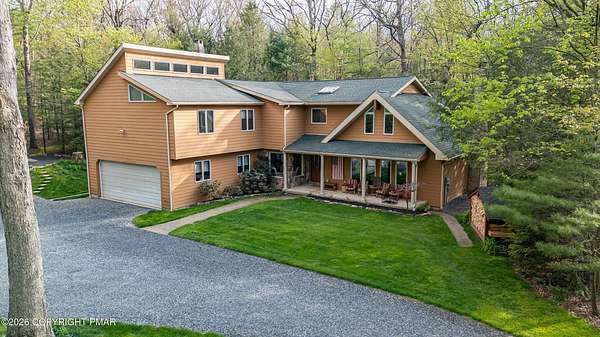 6.17 Acres of Land with Home for Sale in Kunkletown, Pennsylvania