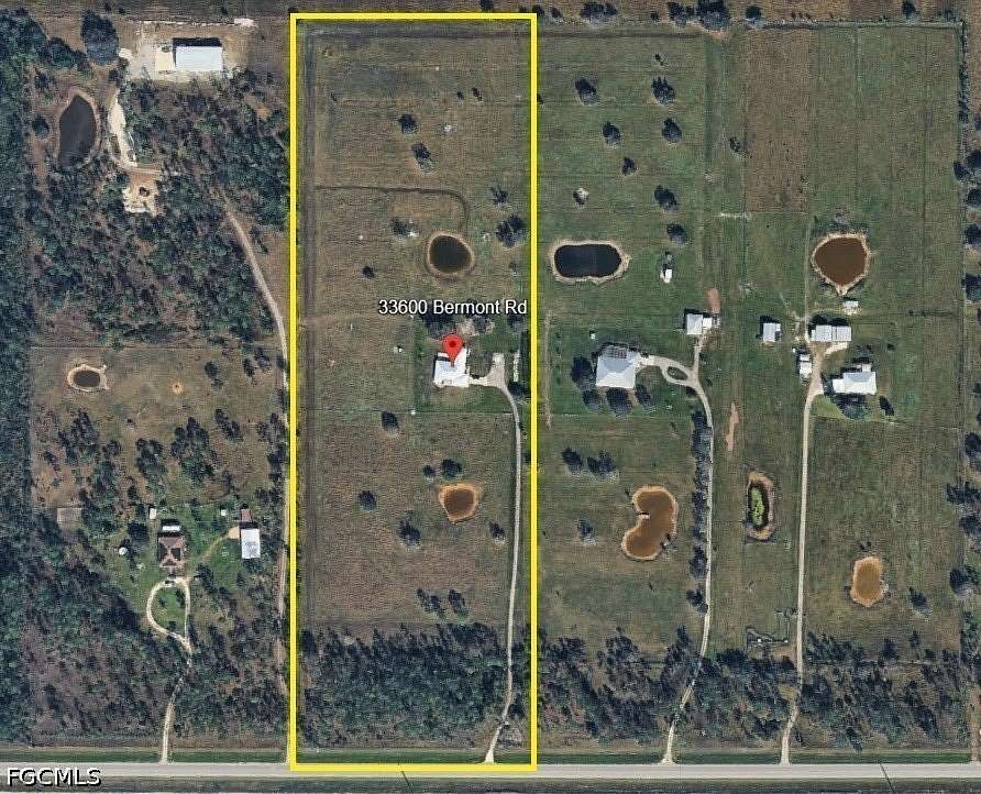 18.4 Acres of Land with Home for Sale in Punta Gorda, Florida
