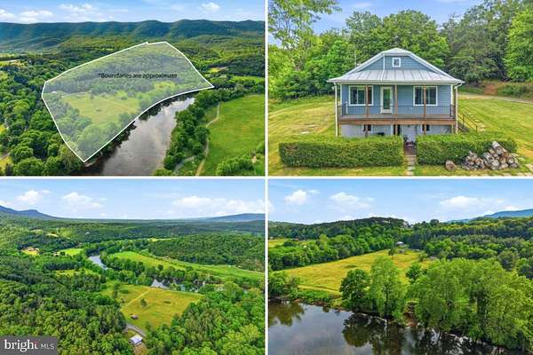 151 Acres of Recreational Land with Home for Sale in Bentonville, Virginia