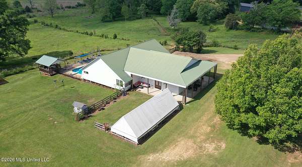 73.7 Acres of Land with Home for Sale in Jayess, Mississippi
