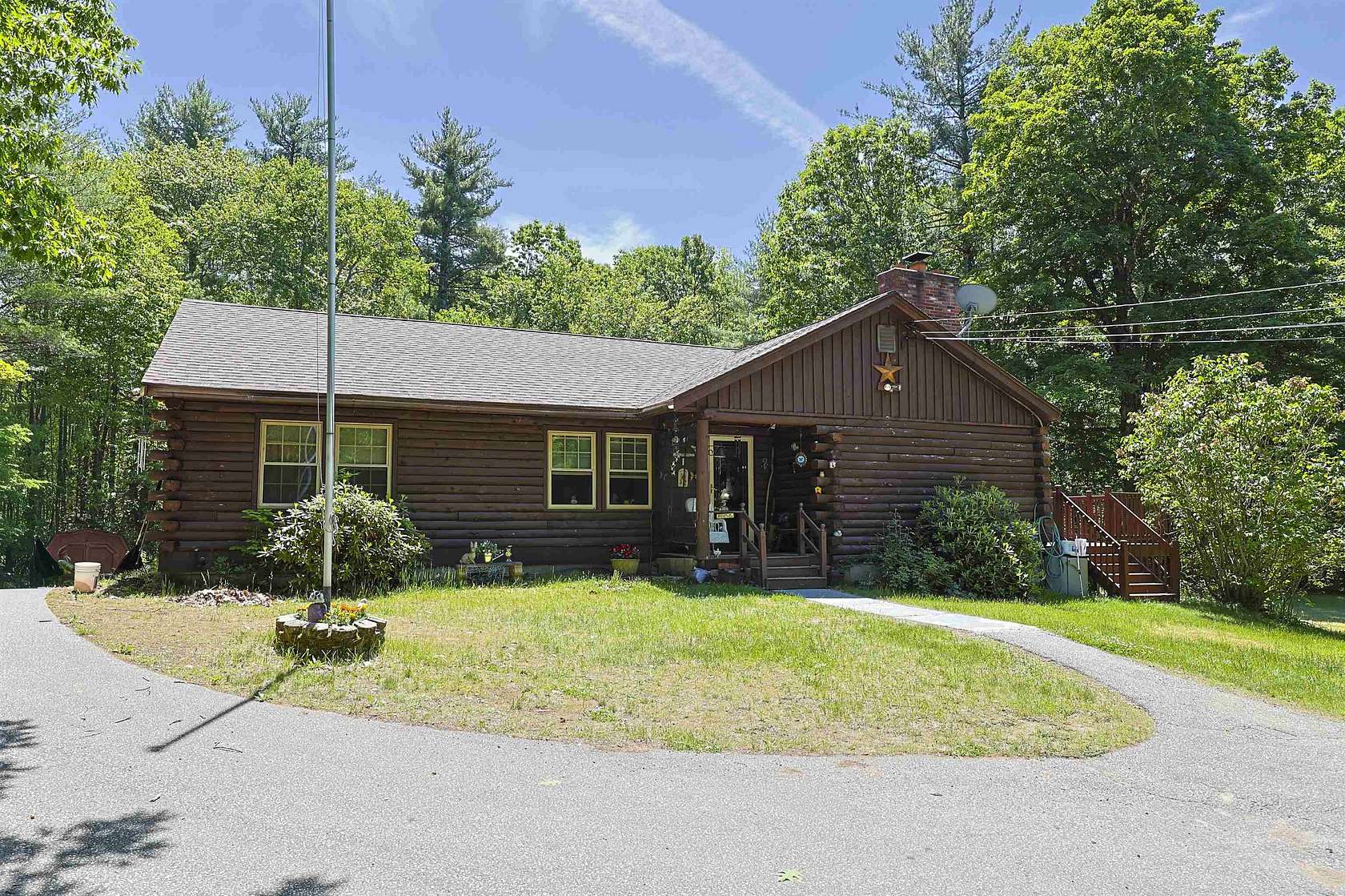 9.5 Acres of Land with Home for Sale in Northwood, New Hampshire