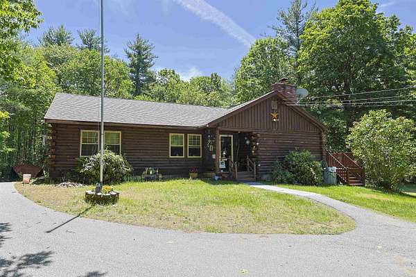 9.5 Acres of Land with Home for Sale in Northwood, New Hampshire