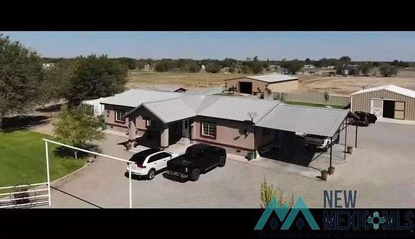 5 Acres of Land with Home for Sale in Roswell, New Mexico