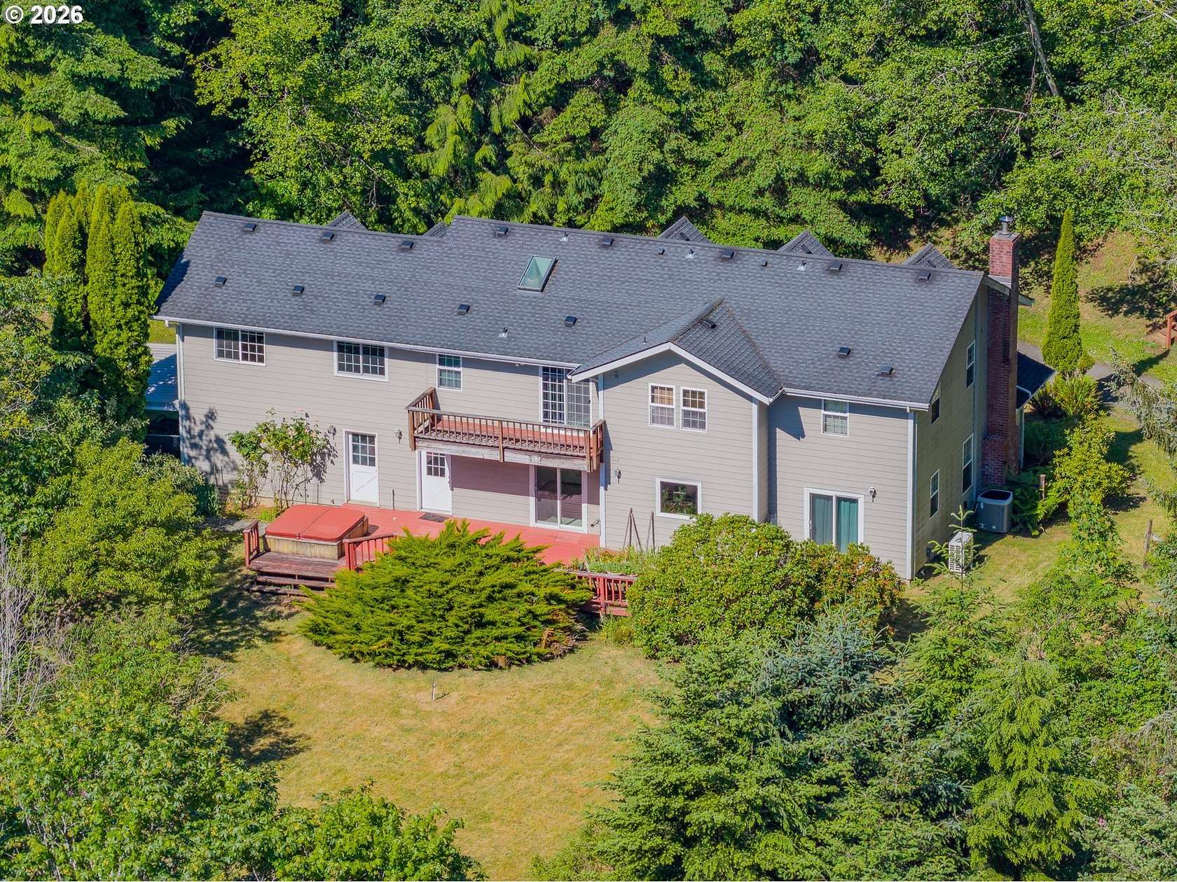 26.3 Acres of Land with Home for Sale in Coos Bay, Oregon