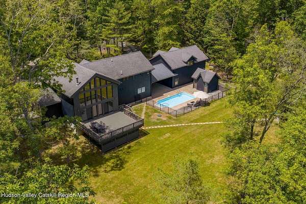 4.39 Acres of Land with Home for Sale in Woodstock, New York