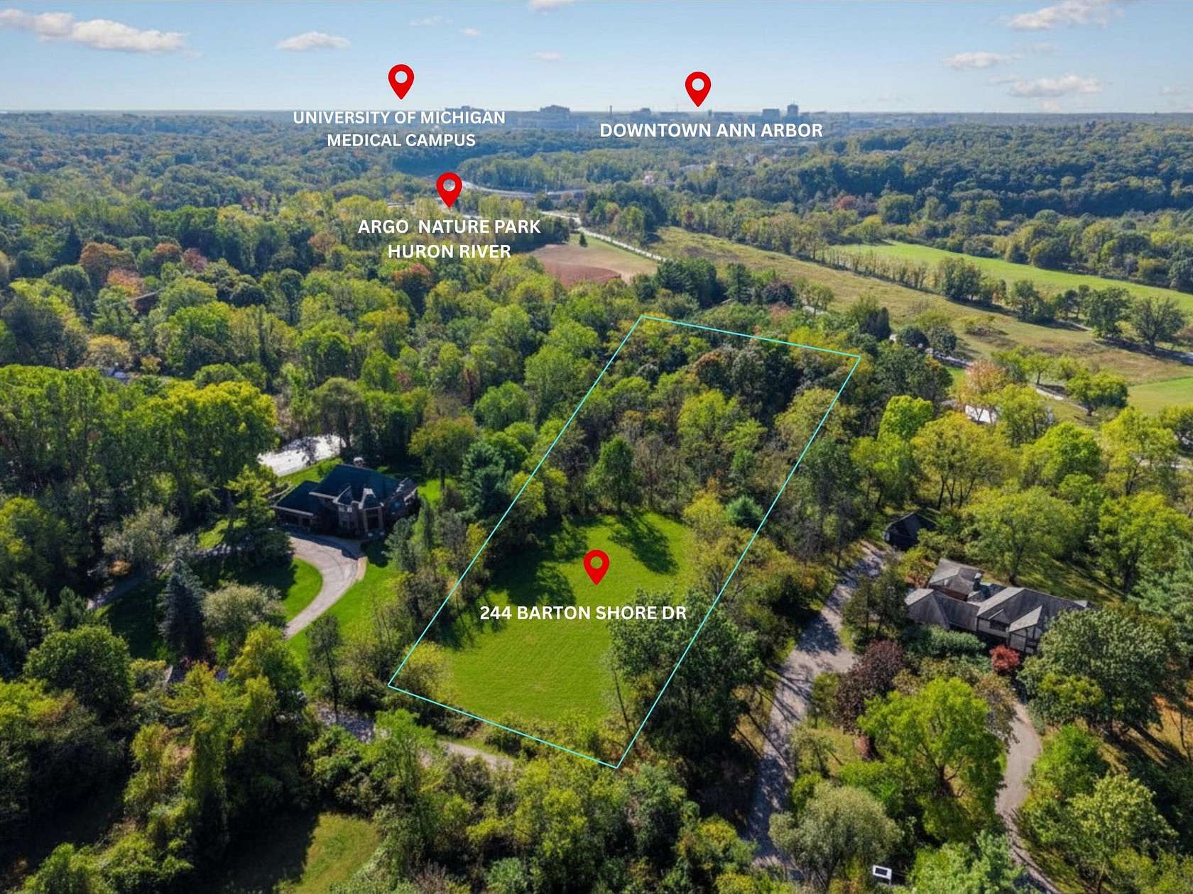 2.22 Acres of Residential Land for Sale in Ann Arbor, Michigan