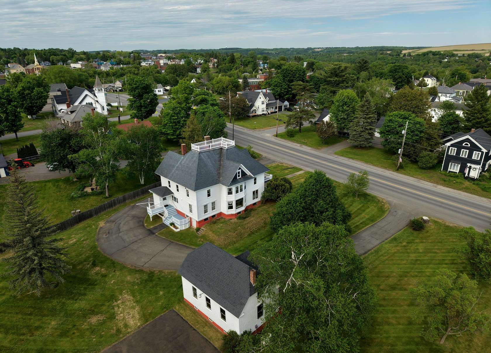 2.37 Acres of Land with Home for Sale in Caribou, Maine