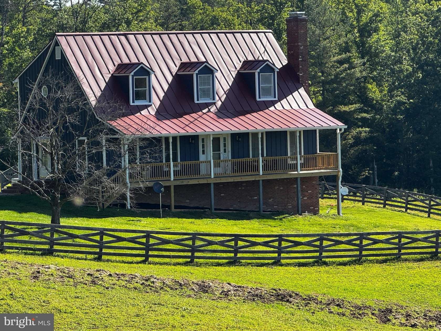 25.5 Acres of Agricultural Land with Home for Sale in Castleton, Virginia