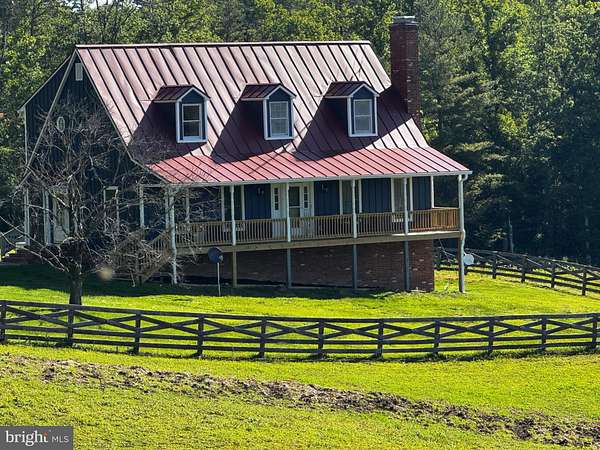 25.5 Acres of Agricultural Land with Home for Sale in Castleton, Virginia