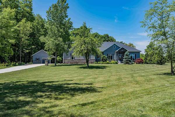 3 Acres of Land with Home for Sale in Huntertown, Indiana