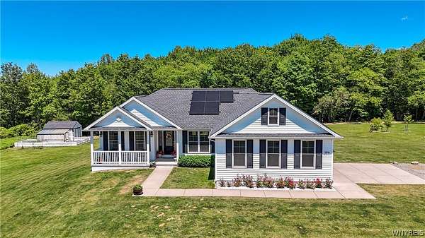 9.29 Acres of Land with Home for Sale in Eden, New York