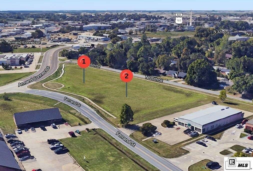 1.65 Acres of Commercial Land for Sale in Monroe, Louisiana