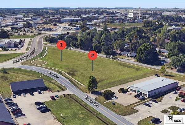 1.65 Acres of Commercial Land for Sale in Monroe, Louisiana