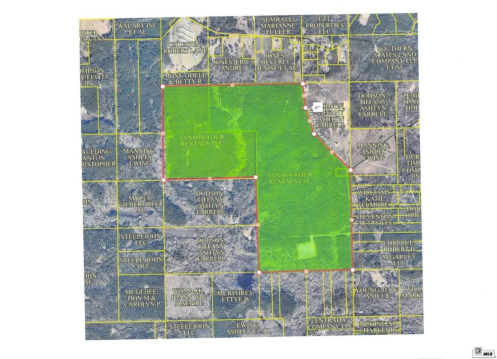 367 Acres of Recreational & Residential Land for Sale in Calhoun, Louisiana