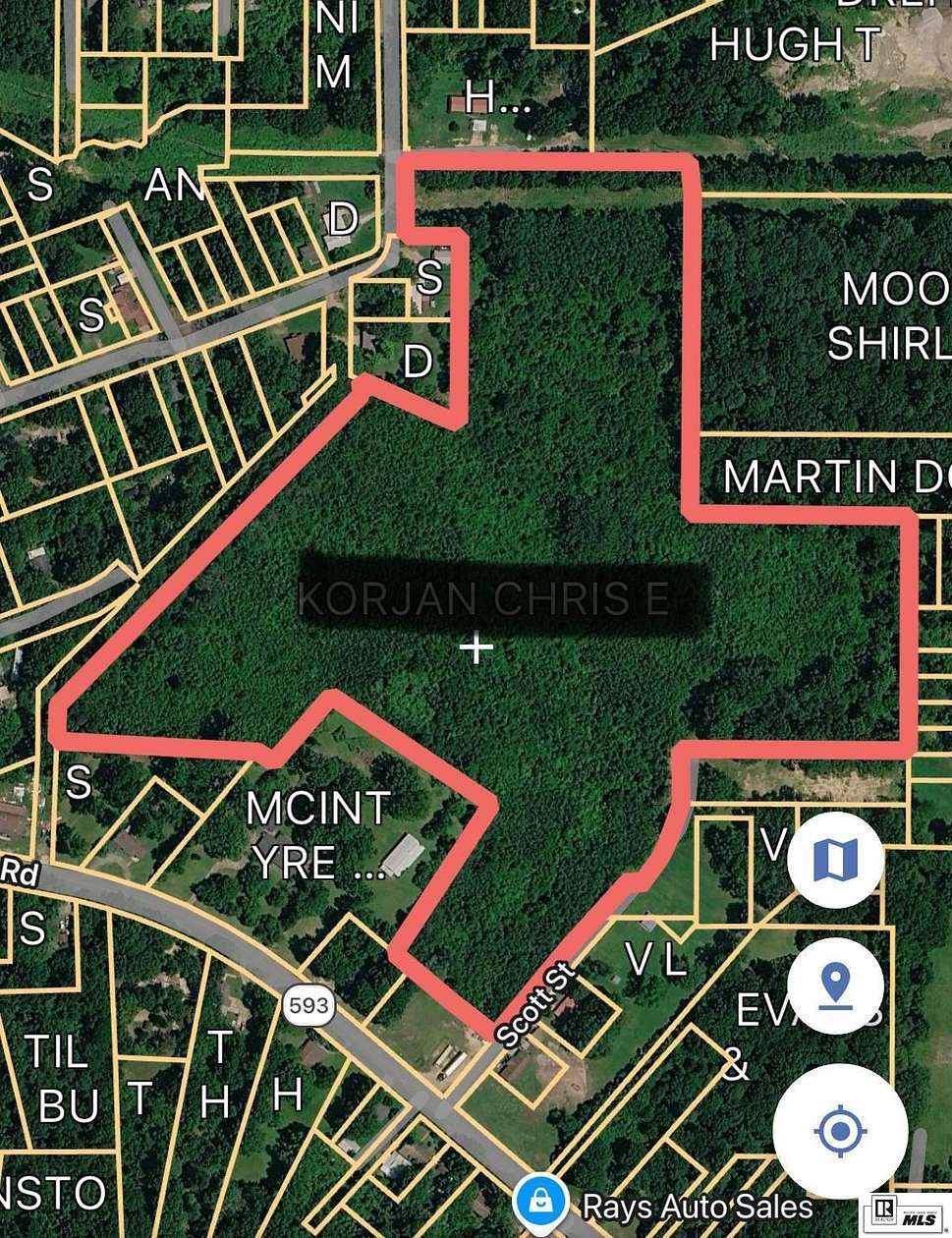 Commercial Land for Sale in Bastrop, Louisiana