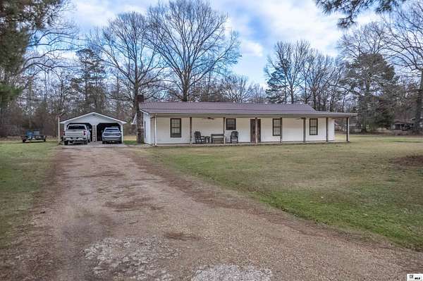 2 Acres of Land with Home for Sale in Bastrop, Louisiana