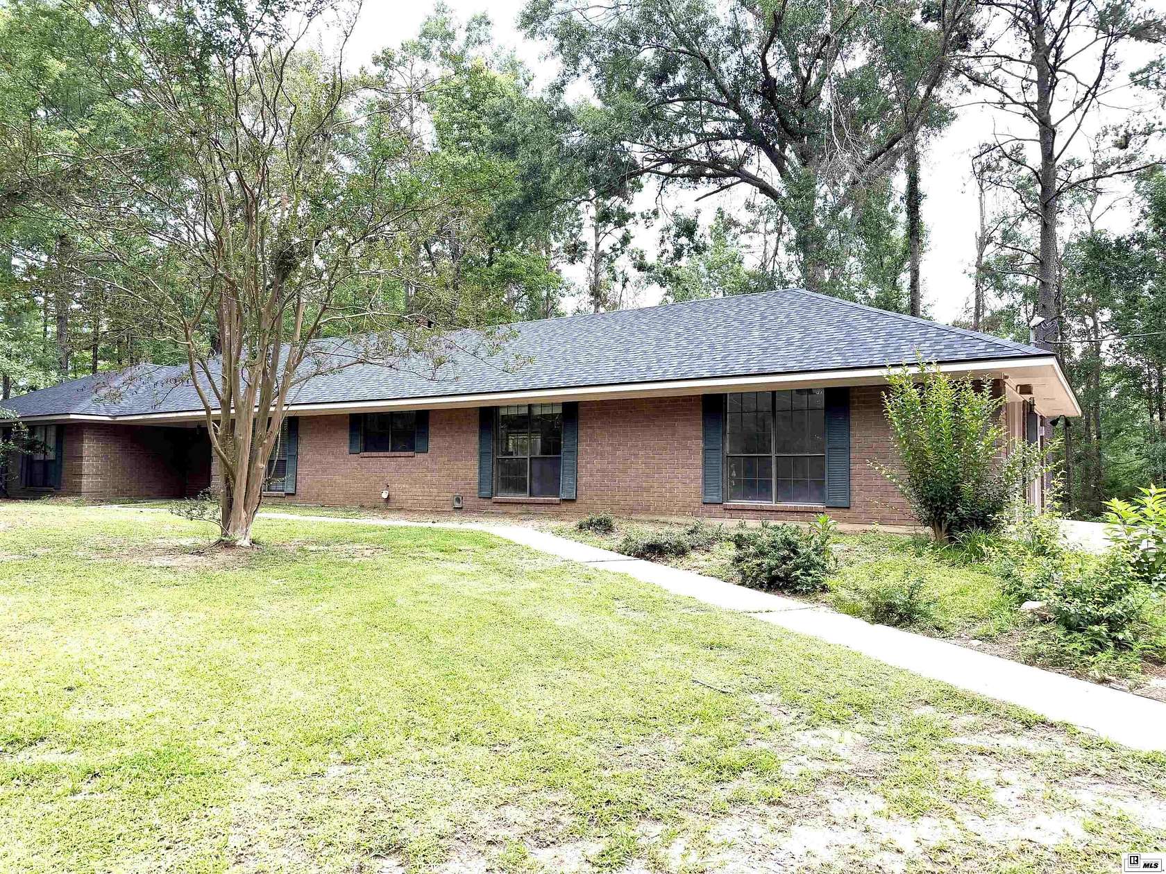 2 Acres of Land with Home for Sale in Calhoun, Louisiana
