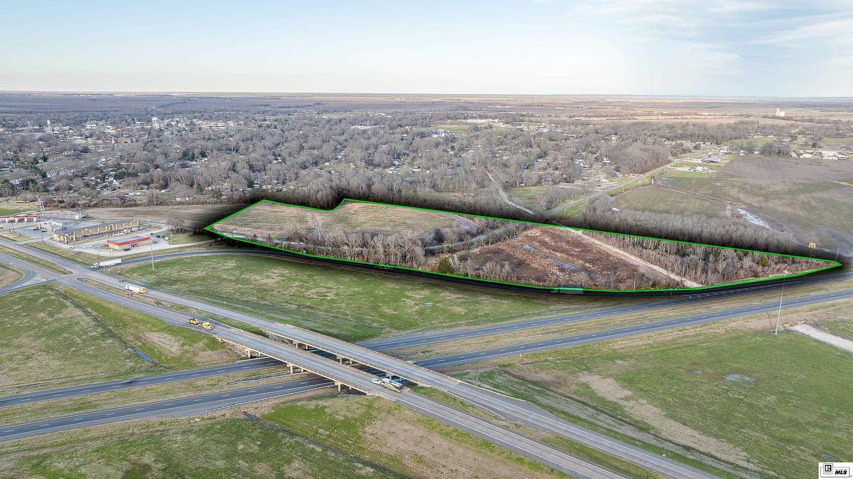 24 Acres of Commercial Land for Sale in Tallulah, Louisiana