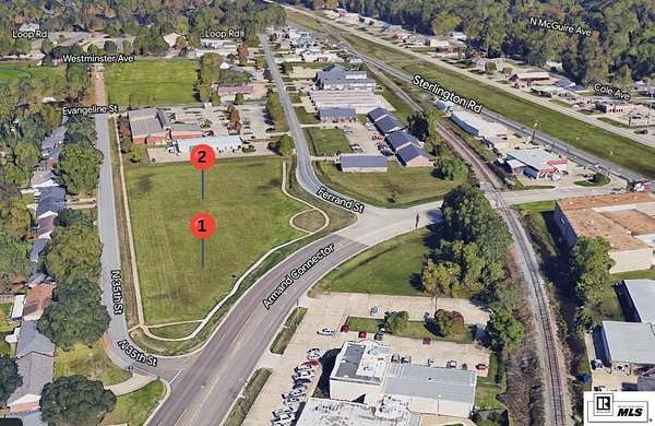 0.73 Acres of Commercial Land for Sale in Monroe, Louisiana