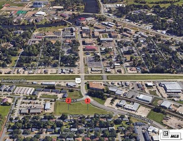 0.92 Acres of Commercial Land for Sale in Monroe, Louisiana